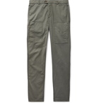 Brunello Cucinelli - Stretch-Cotton Twill Cargo Trousers - Green