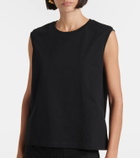 Victoria Beckham Cotton jersey tank top