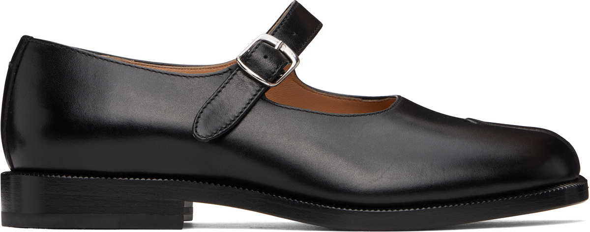 Maison Margiela Tabi Abrasivato Mary Jane in Black main image 1