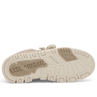 Axel Arigato Men's Area Lo Label Sneaker in Dark Taupe/Taupe