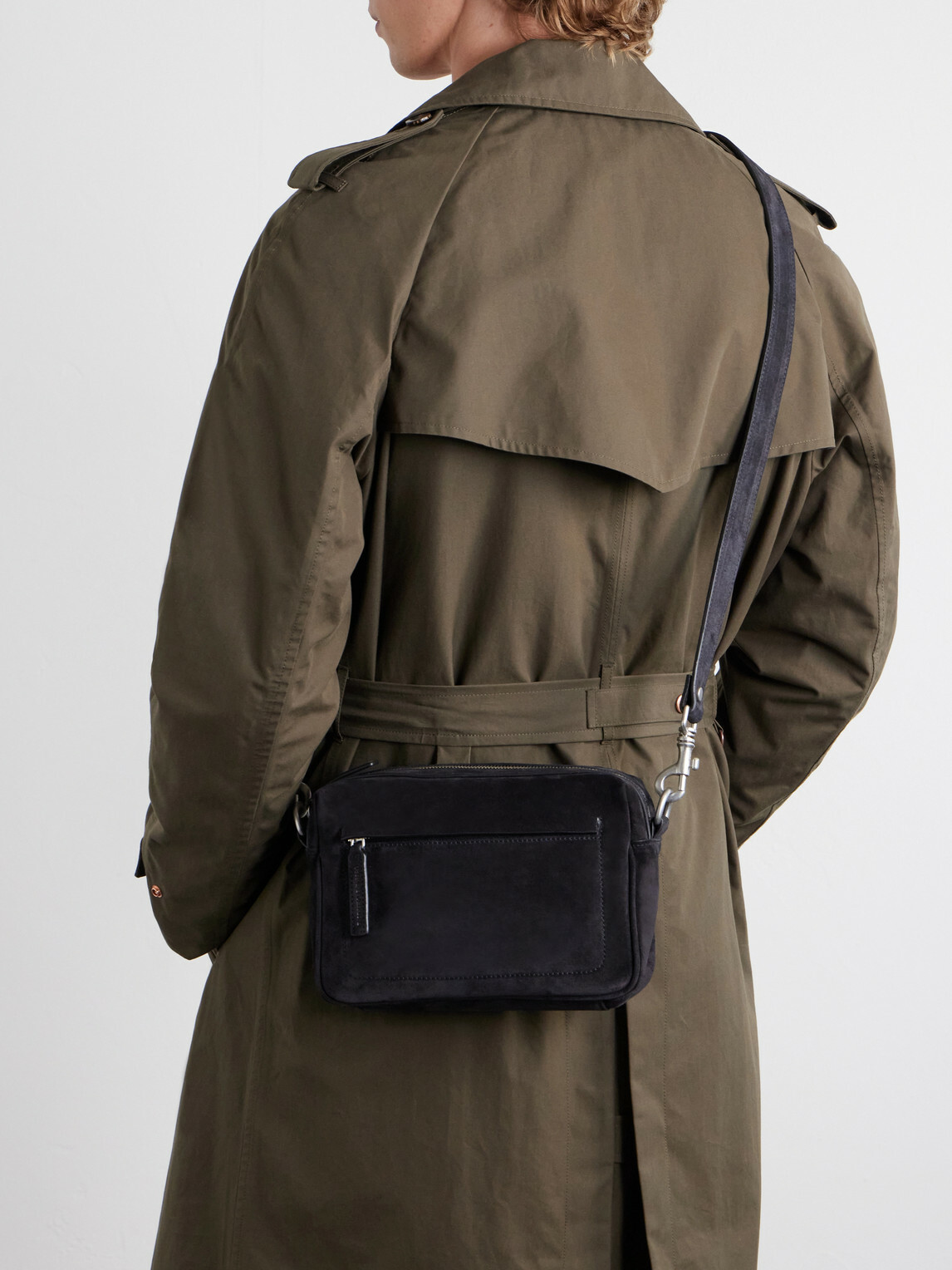 Officine Creative - Quentin 25 Suede Messenger Bag