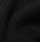 TOM FORD - Slim-Fit Ribbed Cashmere Sweater - Black