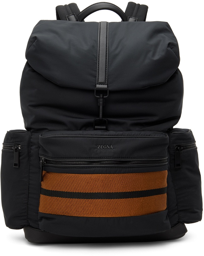 Photo: ZEGNA Black Special Backpack