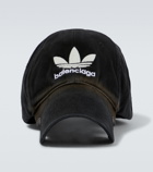 Balenciaga - x Adidas logo cotton baseball cap