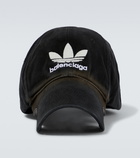 Balenciaga - x Adidas logo cotton baseball cap