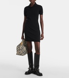 Burberry Cotton-blend polo dress