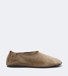 Lemaire Calf hair slip-on shoes