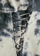 Marques' Almeida Tie-dye Seersucker Shirt Cream