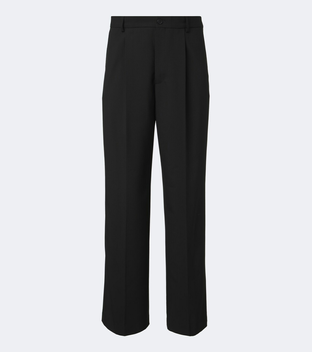 Dries Van Noten Pleated wool wide-leg pants
