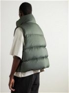 Entire Studios - MML Quilted Shell Down Gilet - Green