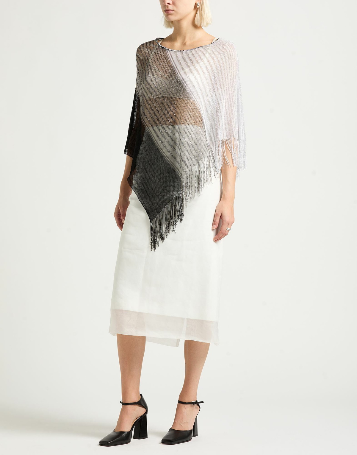 Missoni Womens Cape in Silver
