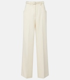 Gabriela Hearst Norman silk and wool wide-leg pants