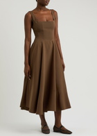 Odd Muse The Ultimate Muse Jersey Midi Dress Chocolate