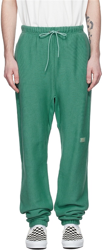 Photo: Advisory Board Crystals Green Cotton Lounge Pants