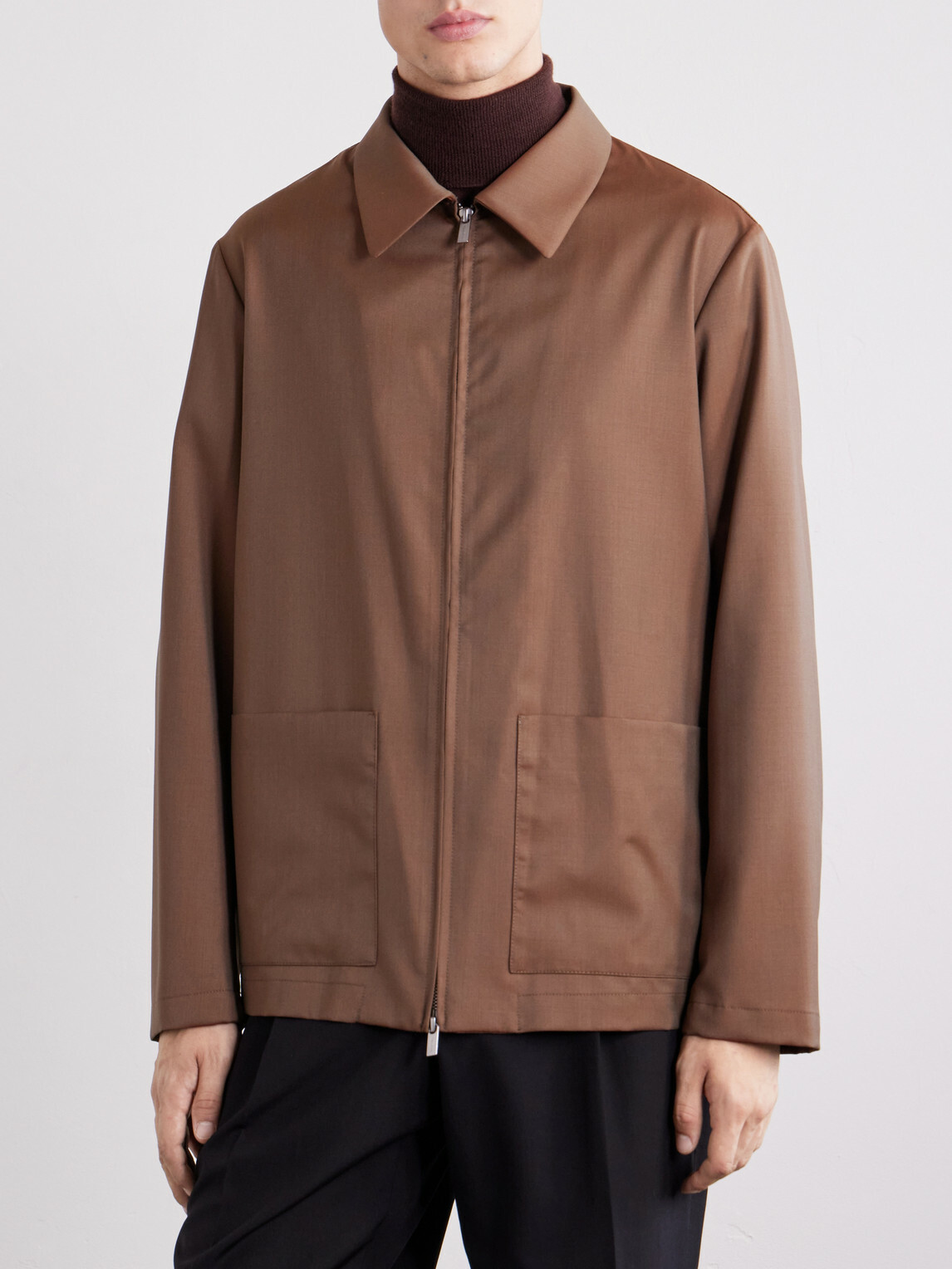 Barena - Cotton-Blend Gabardine Overshirt - Brown