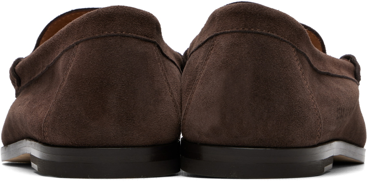 Common Projects Brown Suede Loafers