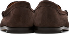 Common Projects Brown Suede Loafers