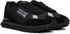 Versace Jeans Couture Black Spyke Sneakers