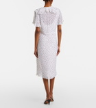 Dorothee Schumacher Dancing Dots polka-dot georgette midi dress