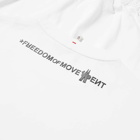 Moncler Grenoble Men's Day-namic Drawstring T-Shirt in White