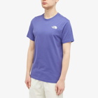 The North Face Men's Redbox T-Shirt in Cave Blue