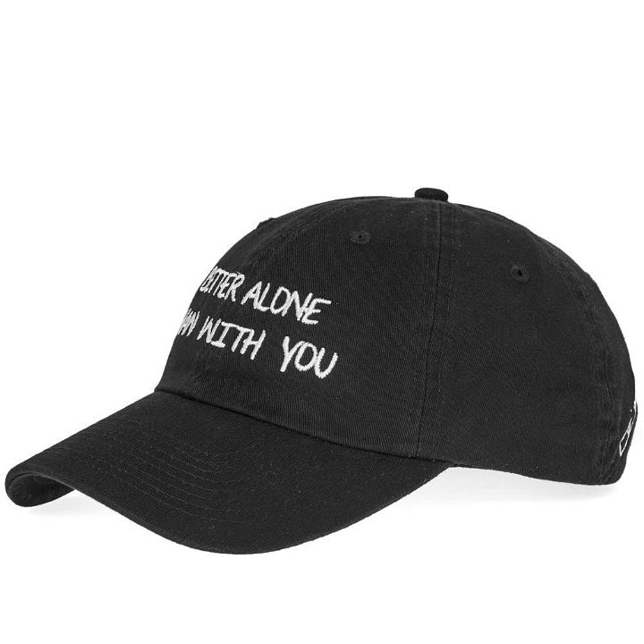 Photo: NASASEASONS Better Alone Than With You Cap Black