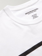 Neighborhood - Logo-Print Cotton-Jersey T-Shirt - White