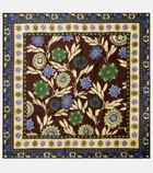Alémais Floral silk satin scarf