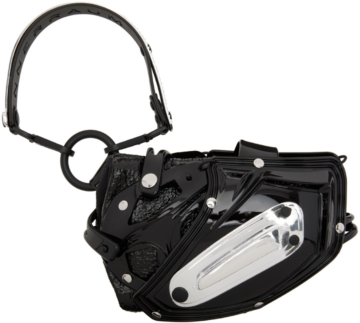 Photo: Innerraum Black & Silver Wristlet Phone Bag Bracelet
