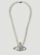 Vivienne Westwood Bas Relief Pearl Necklace