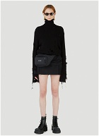 Mini Kilt Skirt in Black