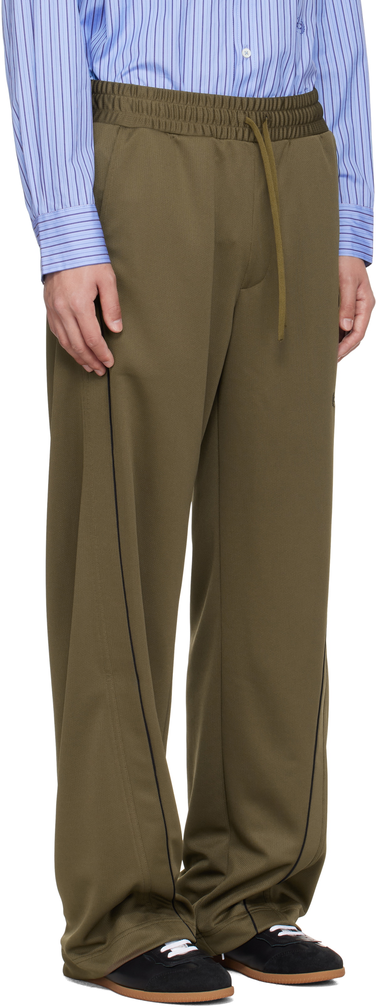 Commission Khaki Shift Track Pants