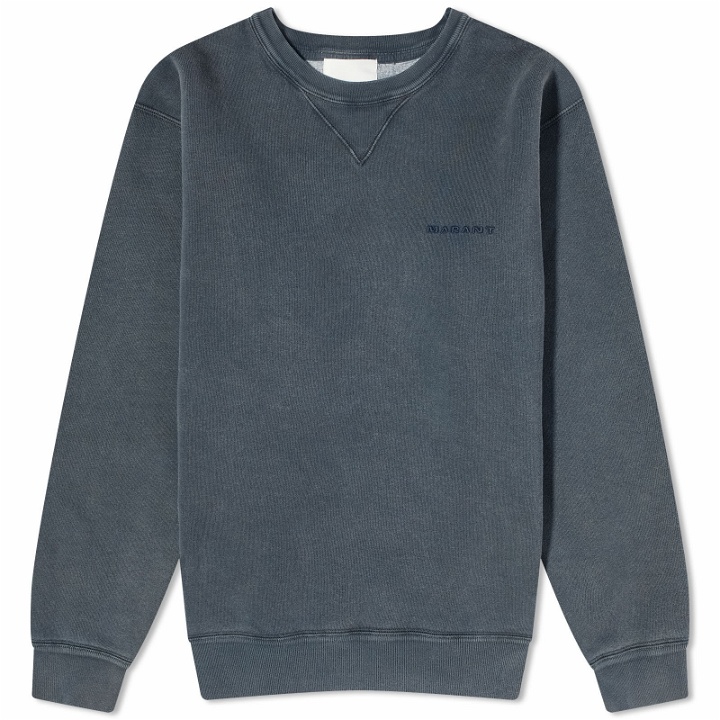Photo: Isabel Marant Men's Mikis Crew Sweat in Faded Black