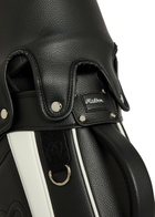 Malbon Malbon Embroidered Faux Leather Golf Cart bag - Black - One Size