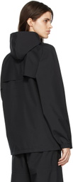 GR10K Black DRWN OFF Rain Jacket