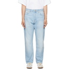 Studio Nicholson Blue Riso Straight Leg Jeans