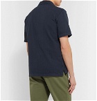 Barena - Camp-Collar Cotton Shirt - Navy