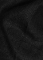 Faithfull The Brand Clove Wide-leg Linen Trousers Black