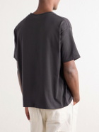 BODE - Studded Cotton-Jersey T-Shirt - Black