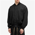 Fear of God Men's 8th Double Layer Bomber Jacket in Black