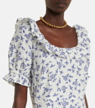 Polo Ralph Lauren - Floral linen midi dress