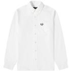 Fred Perry Authentic Men's Oxford Shirt in White