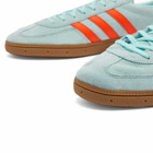Adidas Handball Spezial Sneakers in Semi Flash Aqua/Impact Orange/Gum