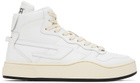 Diesel White S-Ukiyo Mid X Sneakers