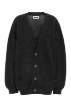 Magliano Charcoal Wool Cardigan
