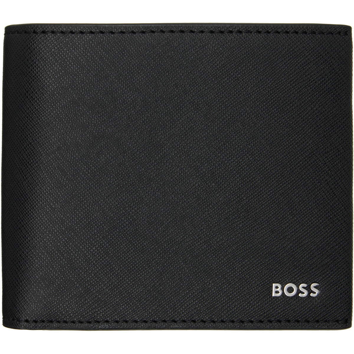 BOSS Black Saffiano Leather Wallet