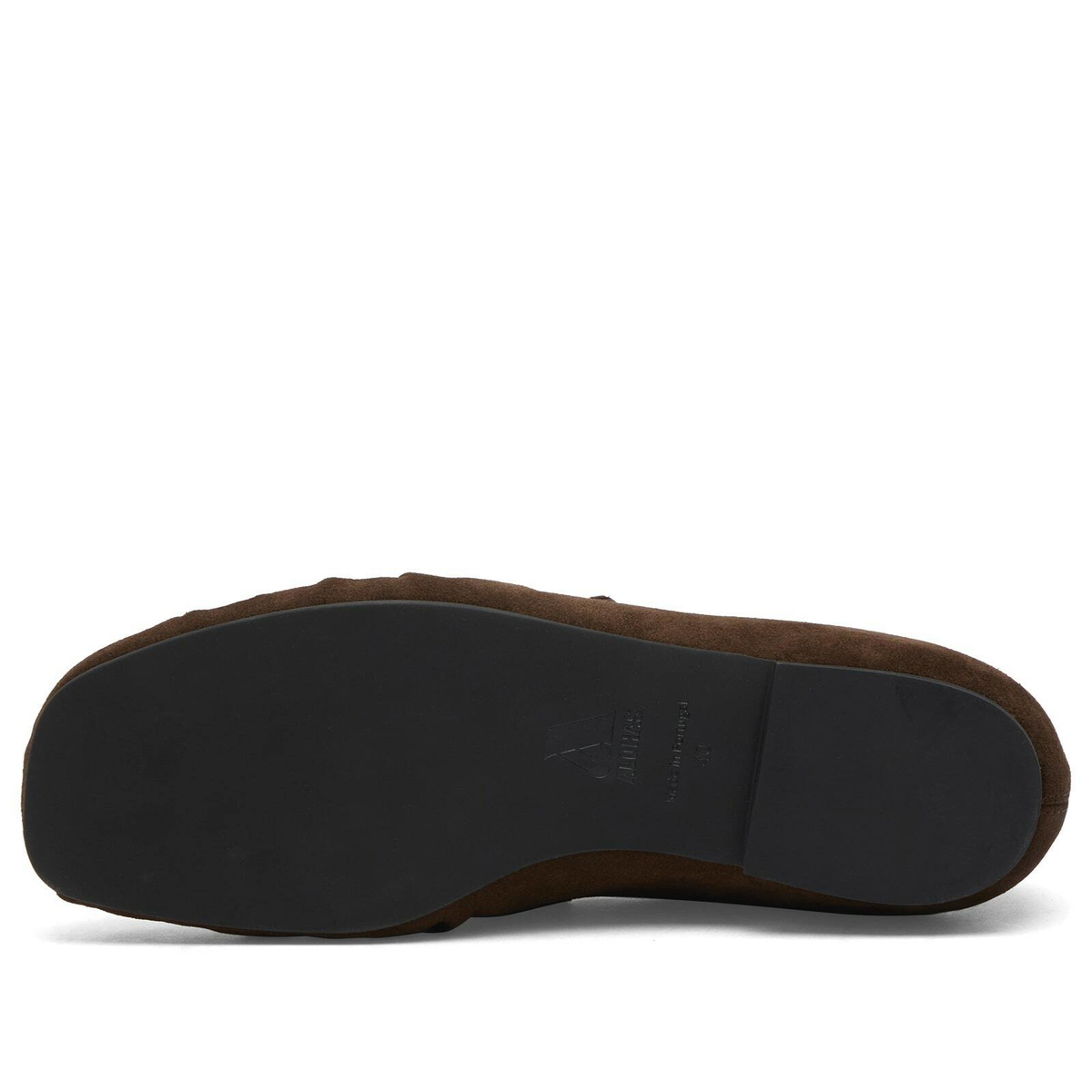 ALOHAS Women's Aven Leather Loafers in Suede Brown