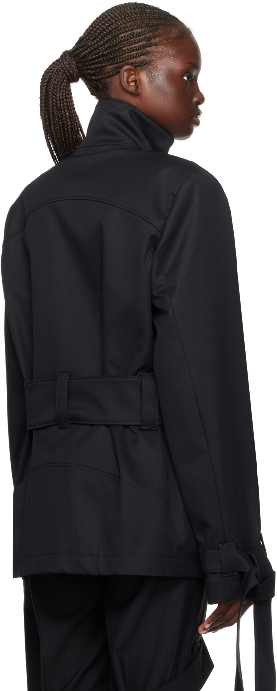 Off-White Black Belt Jacket