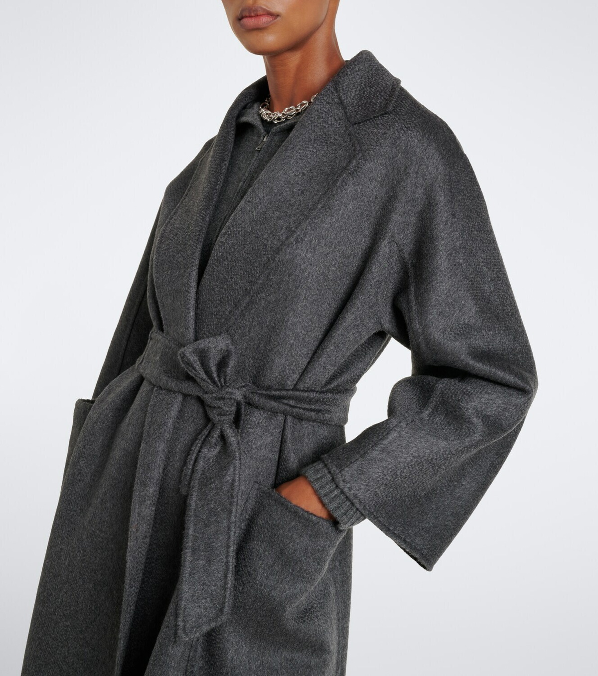 Max Mara Cashmere wrap coat