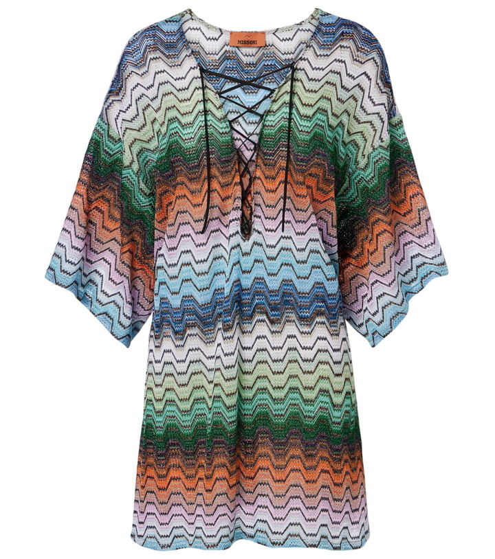Photo: Missoni Wave lamé beach dress